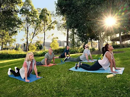 Yoga October at Panorama North Wilton
