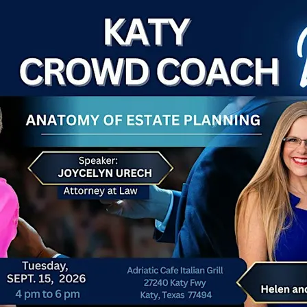 NEXT LEVEL MONTHLY  BUSINESS COACHING SESSION - NIA CROWD COACH KATY