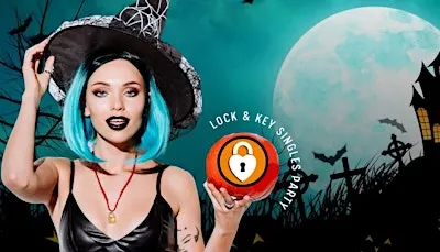 LOCK & KEY HALLOWEEN Singles Party Age 24-49 ♥ Milwaukee - Costume Optional
