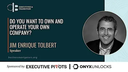November 9 - Executives in Transition!