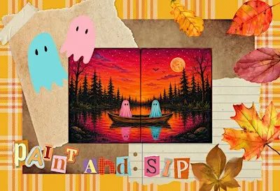 Ghosting Together – Couples Paint & Sip