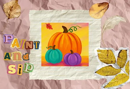 Pumpkin Patch Paint & Sip