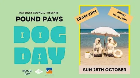 Pound Paws Dog Day at Bondi Beach