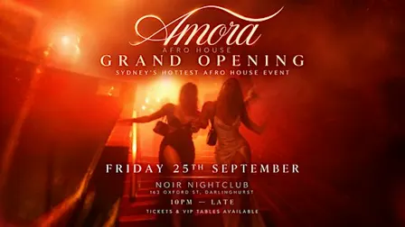 AMORA: Afro House — Grand Opening