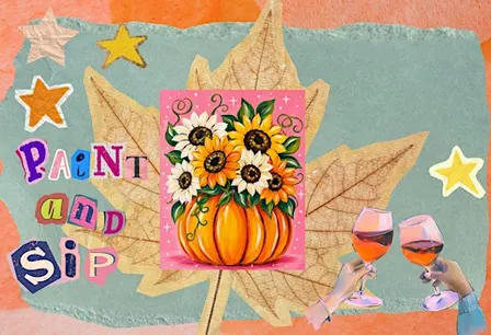 Harvest Blooms Paint & Sip