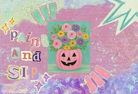 Pretty in Pink Pumpkins – Paint & Sip