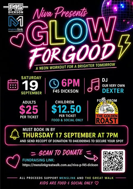 GLOW FOR GOOD ❤️⚡ | A Neon Workout for a Brighter Tomorrow.