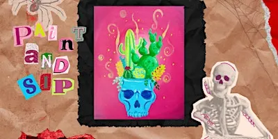 Prickly Bones & Blooms Paint & Sip
