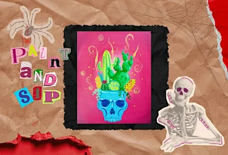Prickly Bones & Blooms Paint & Sip