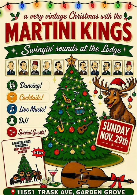A Very Vintage Christmas with the MARTINI KINGS