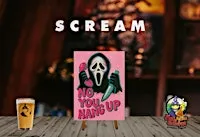 Scream Paint & Sip at Faklandia Brewpub