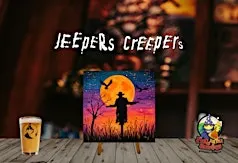 Jeepers Creepers Paint & Sip at Faklandia Brewpub