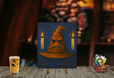 Sorting Hat Paint & Sip at Faklandia Brewpub