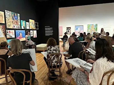 Trace Monotype Portraits with Bill Platz