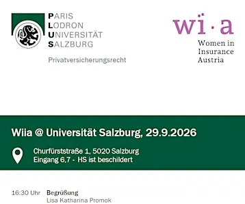 Women in Insurance goes Salzburg am 29.9.2026 in der Uni Salzburg