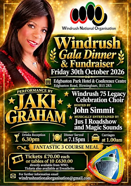 Windrush Gala Dunner & Fundraiser