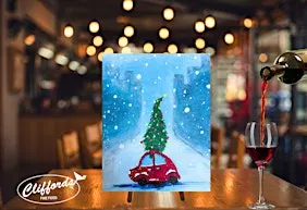Christmas Bug Paint & Sip at Cliffords