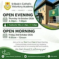 St Bede's Academy Open Evening October 2026
