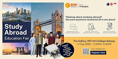Study Abroad Education Fair – INTI International College Subang