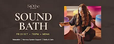 The Friday Exhale  |  Sound Bath
