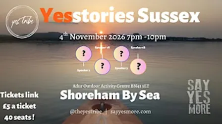 YesStories Sussex | November 2026 – A Night of Inspiration