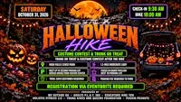 HALLOWEEN HIKE , Trunk Or Treat, and Costume Contest