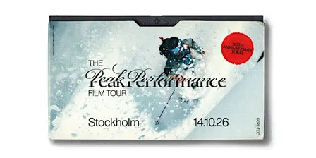The Peak Performance Film Tour | Stockholm