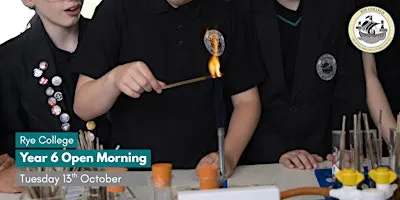 Rye College Open Morning - Tuesday 13th October