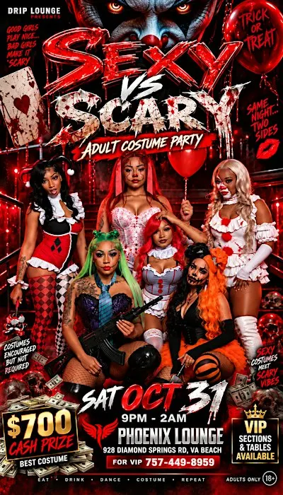 SEXY vs SCARY ADULT COSTUME PARTY