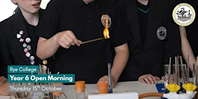Rye College Open Morning - Thursday 15th October
