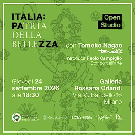 Open Studio con Tomoko Nagao