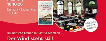 Kulinarische Lesung "Der Wind steht still"