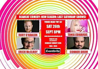 Bearcat Comedy Saturday 26th September