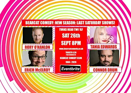 Bearcat Comedy Saturday 26th September