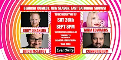 Bearcat Comedy Saturday 26th September