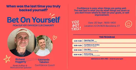 BET ON YOURSELF + Networking