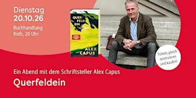 Ein Abend mit Alex Capus