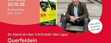 Ein Abend mit Alex Capus