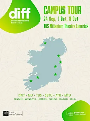 DIFF Irish Campus Cinema Tour presented by LSAD TUS