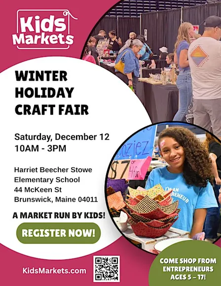 Kids Markets at the Winter Holiday Craft Fair