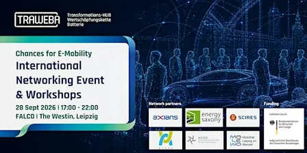 Chances for E-Mobility - International Networking Event & Workshops