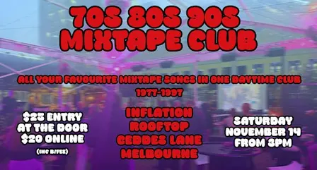 70s 80s 90s Mixtape Club - Party Music & Chart Hits. Daytime.
