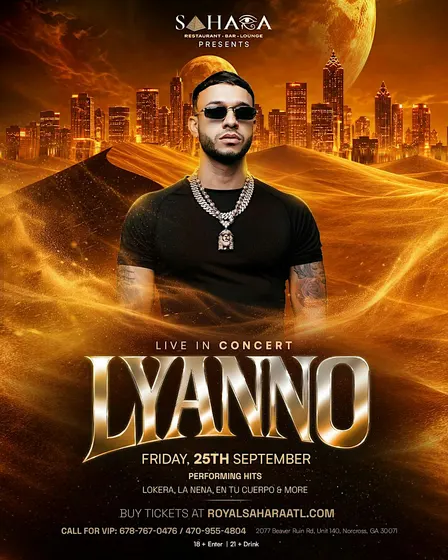 SAHARA presents LYANNO Live in Concert