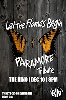 PARAMORE TRIBUTE - LET THE FLAMES BEGIN