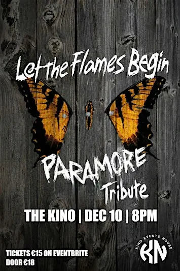 PARAMORE TRIBUTE - LET THE FLAMES BEGIN