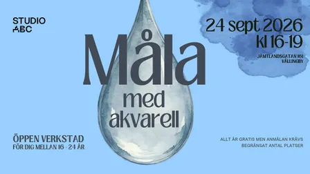 Öppen verkstad – Måla med akvarell
