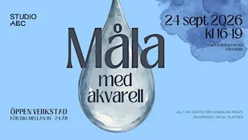 Öppen verkstad – Måla med akvarell