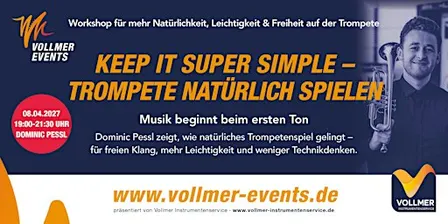 keep it super simple – Trompete natürlich spielen mit Dominic Pessl