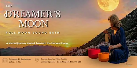 The Dreamer's Moon: Full Moon Sound Bath