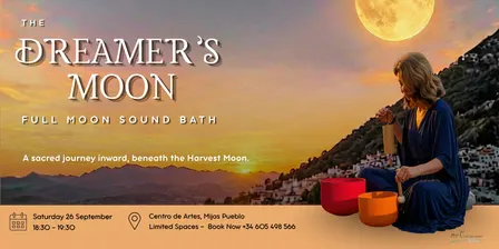 The Dreamer's Moon: Full Moon Sound Bath